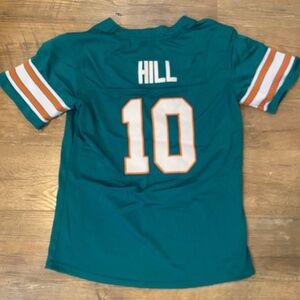 Adult Size Small Tyreek Hill Miami Dolphins Jersey Number 10